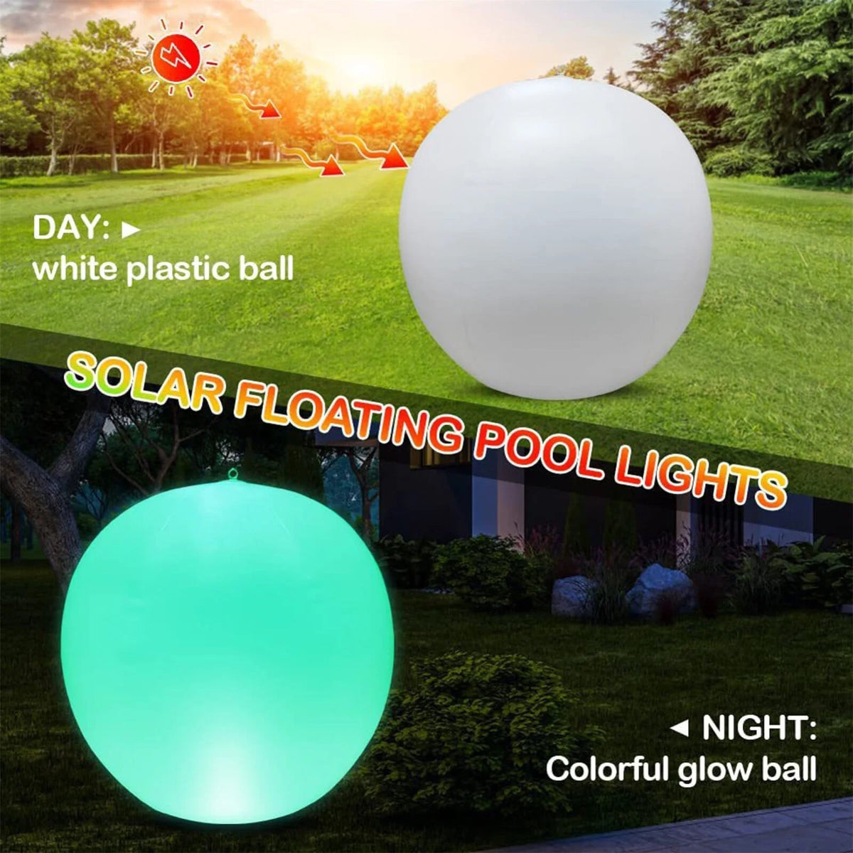 Light Up Glow In The Dark PVC Beach Balls T601