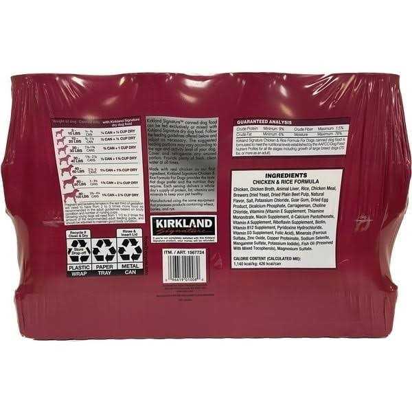 Canned Dog Food Y223412