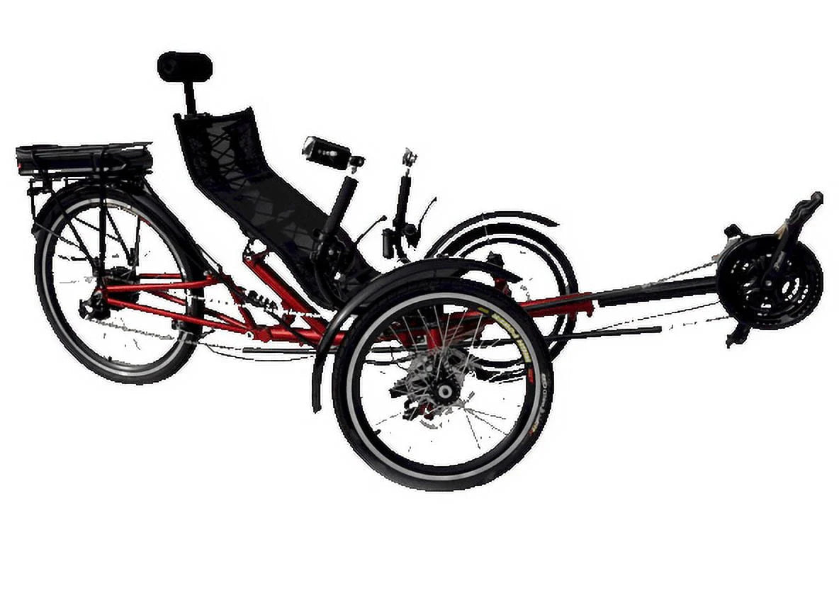 Folding Electric Recumbent Tricycle P395308