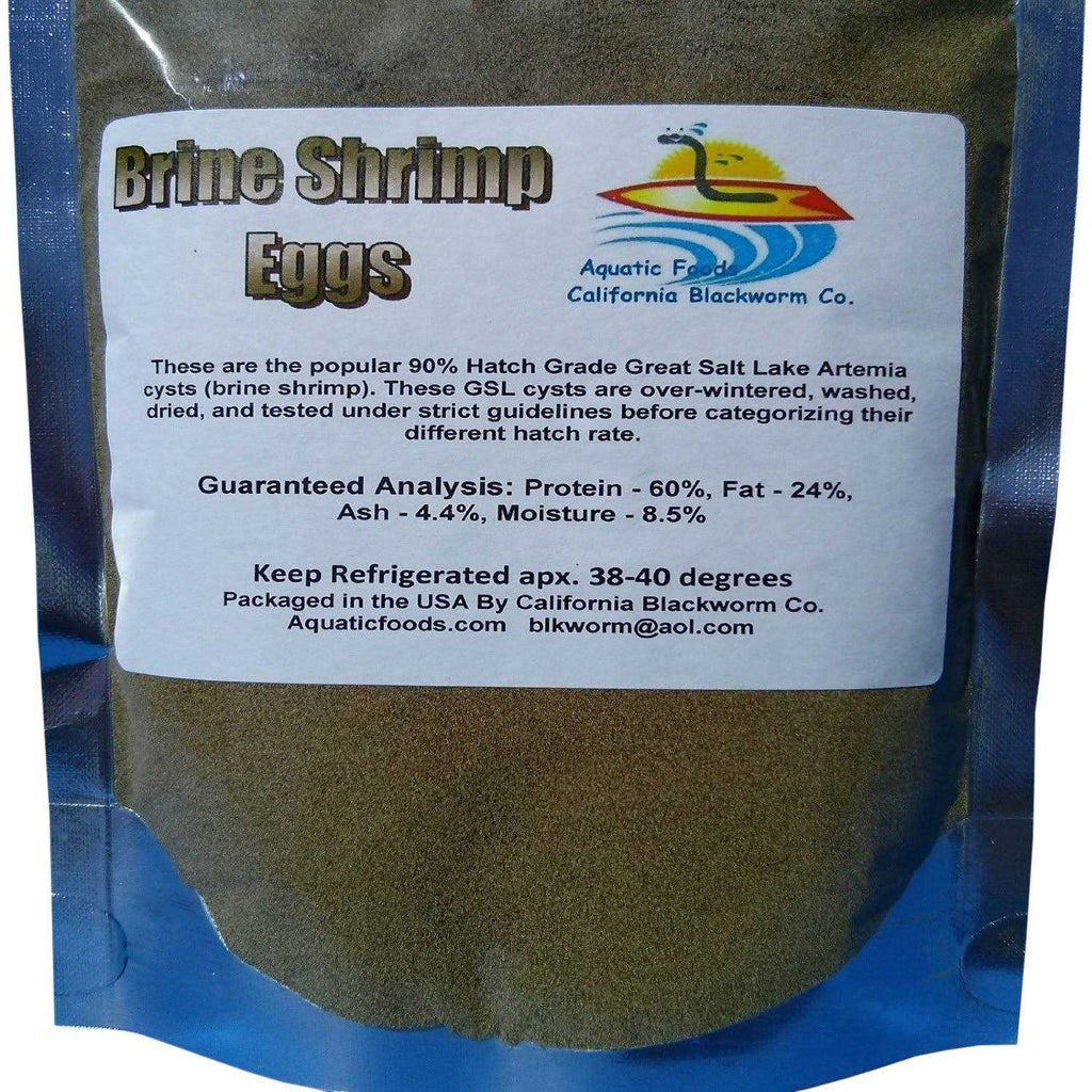 Brine Shrimp Eggs 90% Hatch U4613
