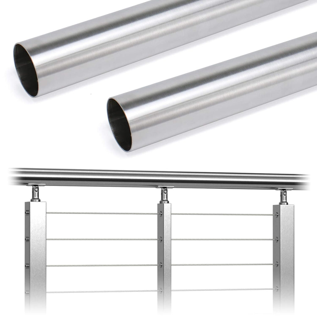 6.6Ft Stainless Steel Handrail for Cable Railing S21974