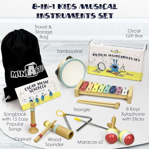 Wooden Musical Instruments Drum Set N4777