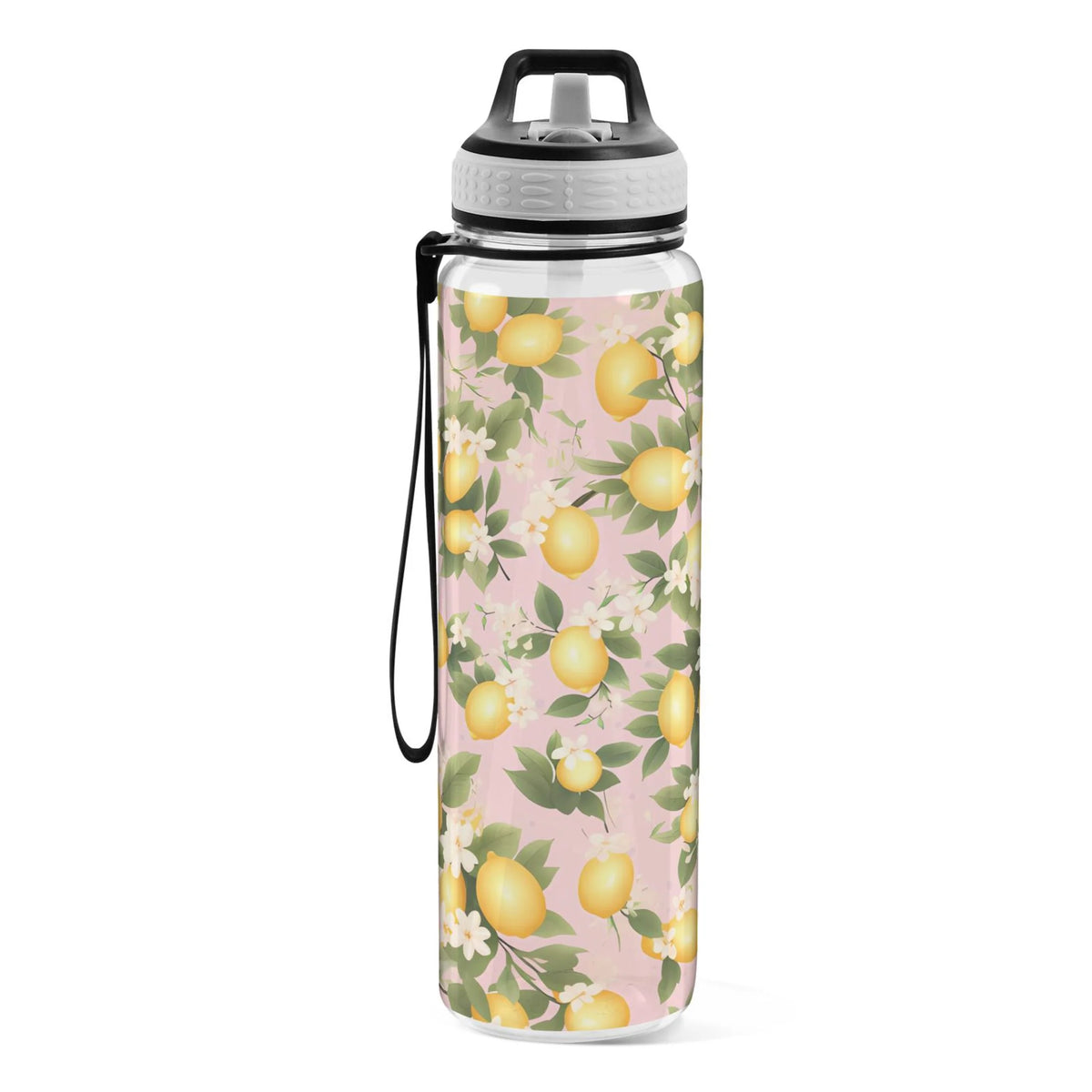 32oz Tritan Leakproof Clear Water Bottle with Straw Q1984