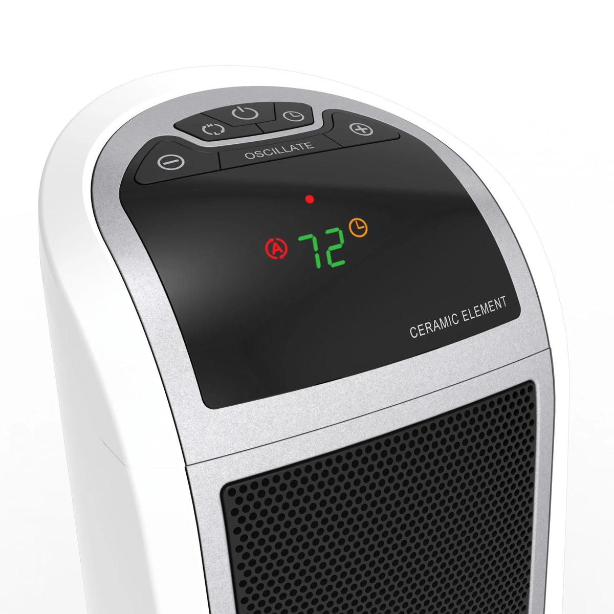 White 1500W Electric Digital Ceramic Tower Space Heater F104