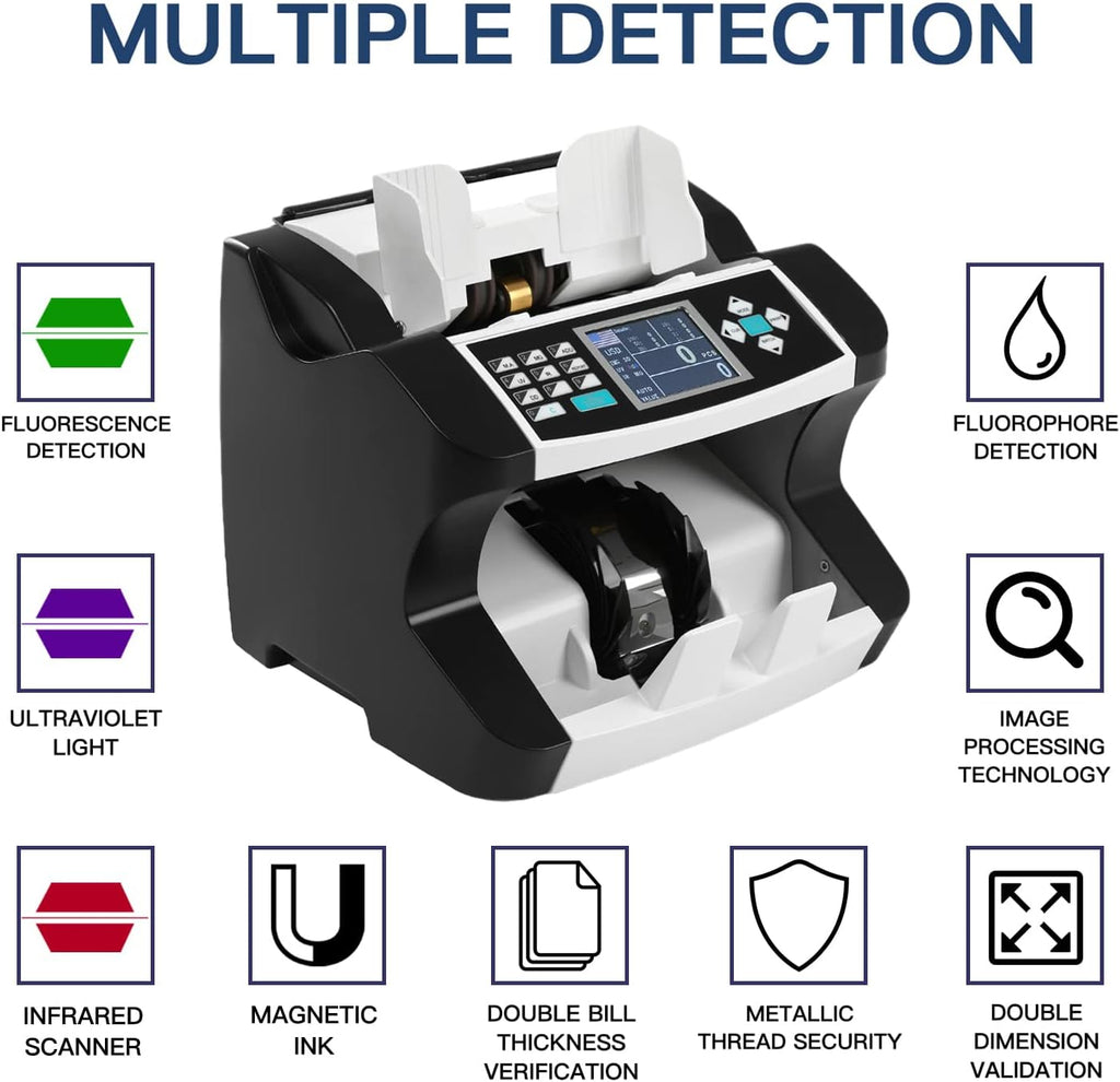 US Dollar Money Counter Machine with Counterfeit Detection Z8119