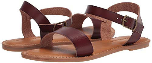 Women's Two Strap Buckle Sandal D127