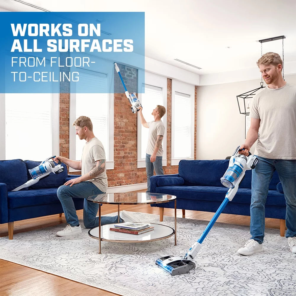 20-Volt Dual Brushroll Stick Vacuum Kit Y51166