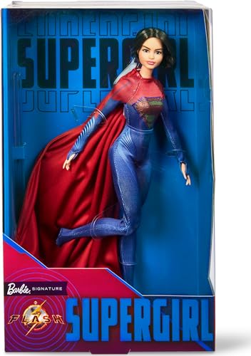 Red & Blue Suit Fashion Doll with Cape F921