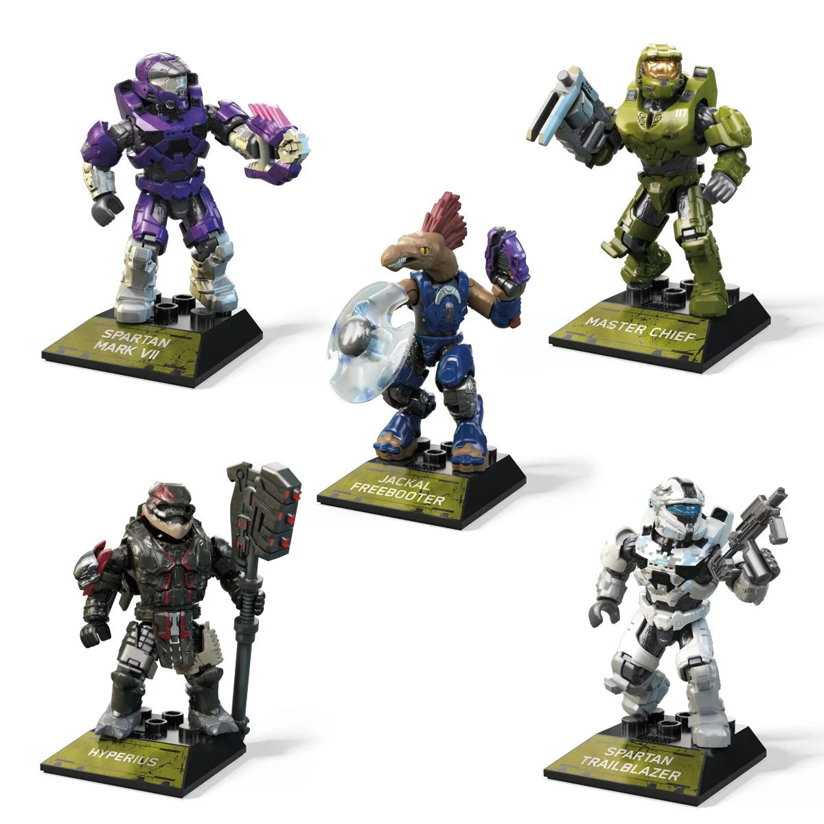 Halo Series 14 Heroes Mini Figure Set Of 5 P17637