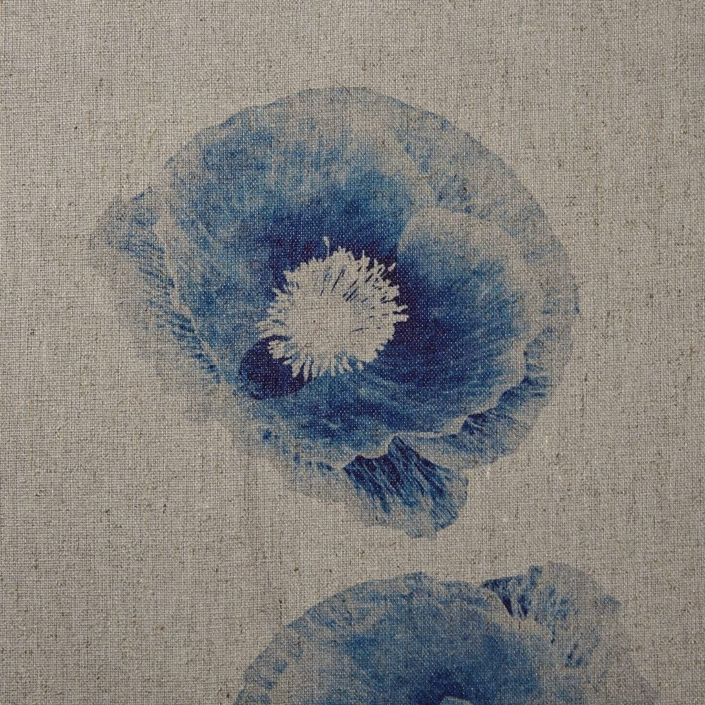 Blue Print Botanicals 3-Piece Framed Canvas Wall Art Set U8224