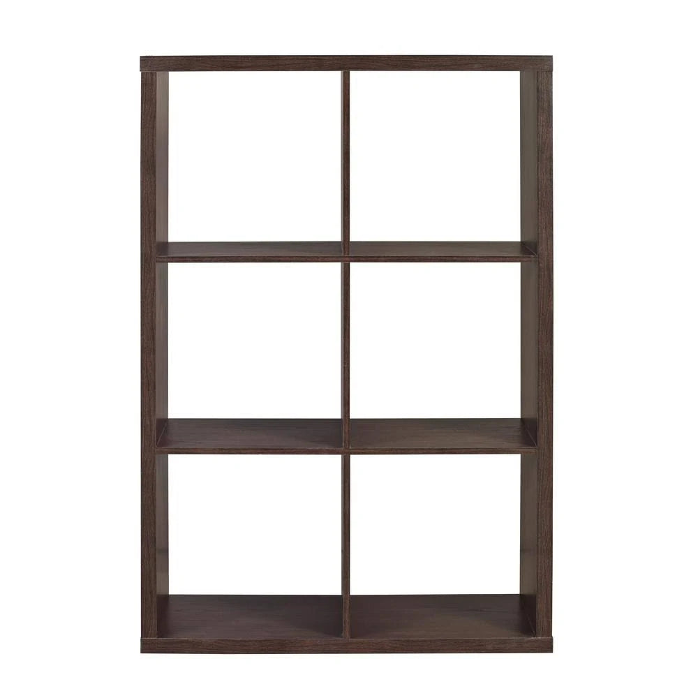 Brown 6-Cubby Storage Cabinet W454738