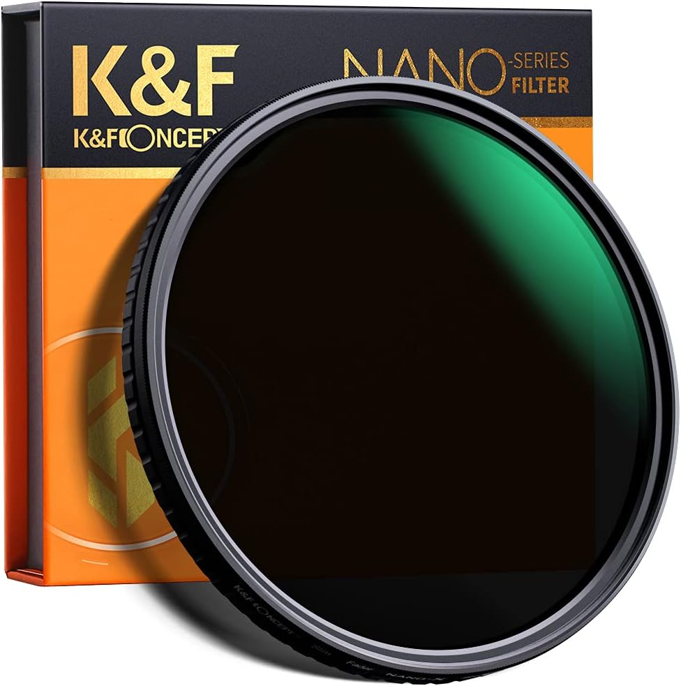 55mm Variable ND Filter ND2-ND32 Camera Lens Filter Pack of 2 N7681