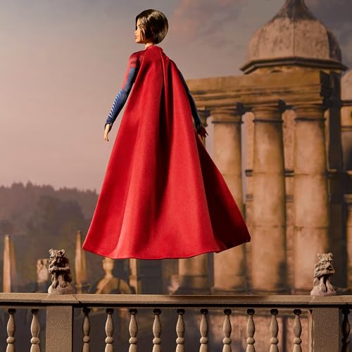 Red & Blue Suit Fashion Doll with Cape F921