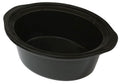 6 Qt Black Stoneware Slow Cooker D372157