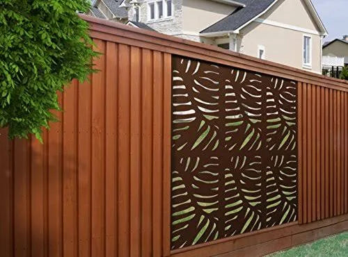 Decorative Screen Panel 2 x 4 Espresso 80% Privacy J8187