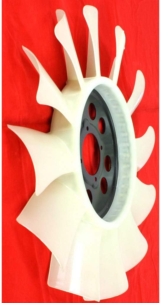 12 Blade Fan Blade for Ford Explorer Sport 2001 4.0L Engine Pack of 2 W78774