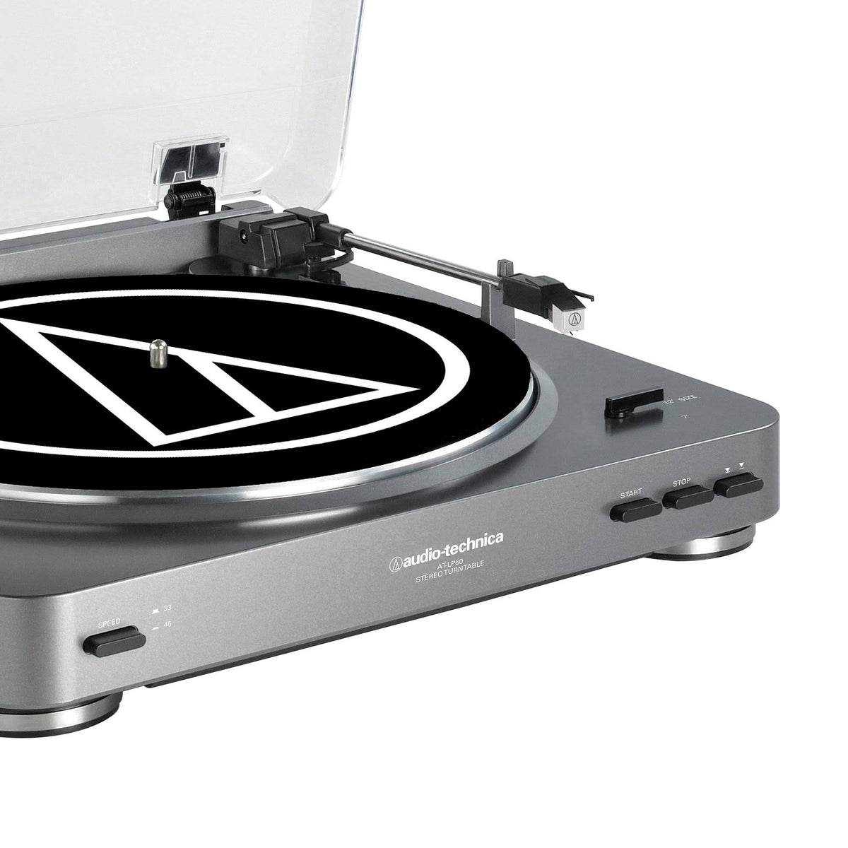 Silver Turntable K126