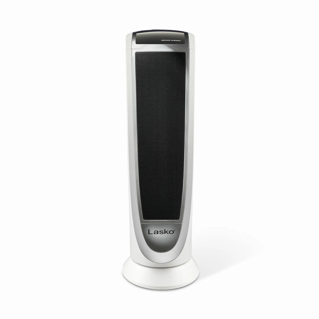 White 1500W Electric Digital Ceramic Tower Space Heater F104