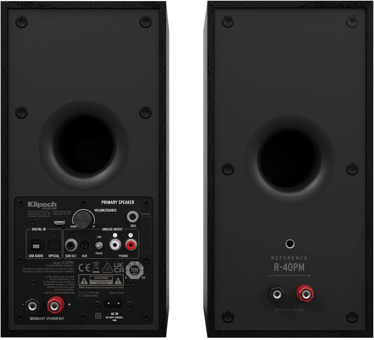 Powered Bookshelf Speakers V111