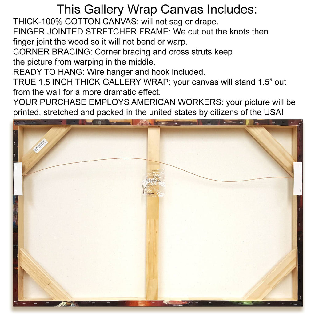 Wrapped Canvas Textual Art S424