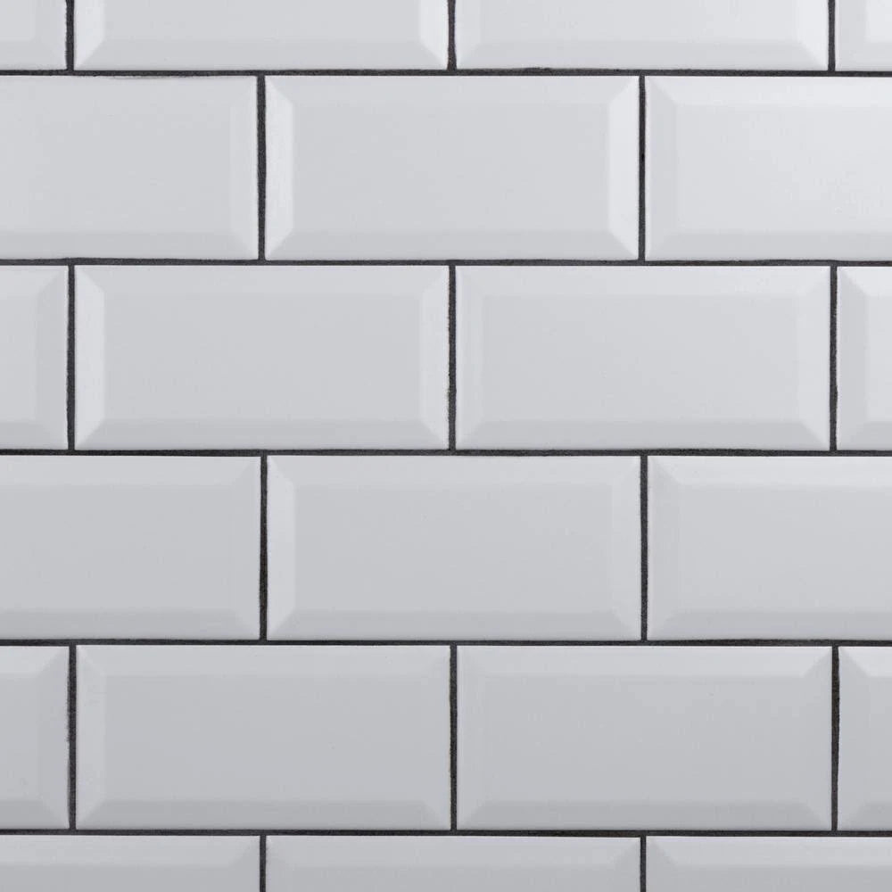 Matte White Ceramic Wall Tile C829