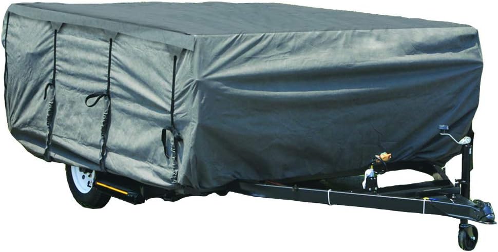 Folding Camper Cover 12'-14' Windproof Water-Resistance W108276