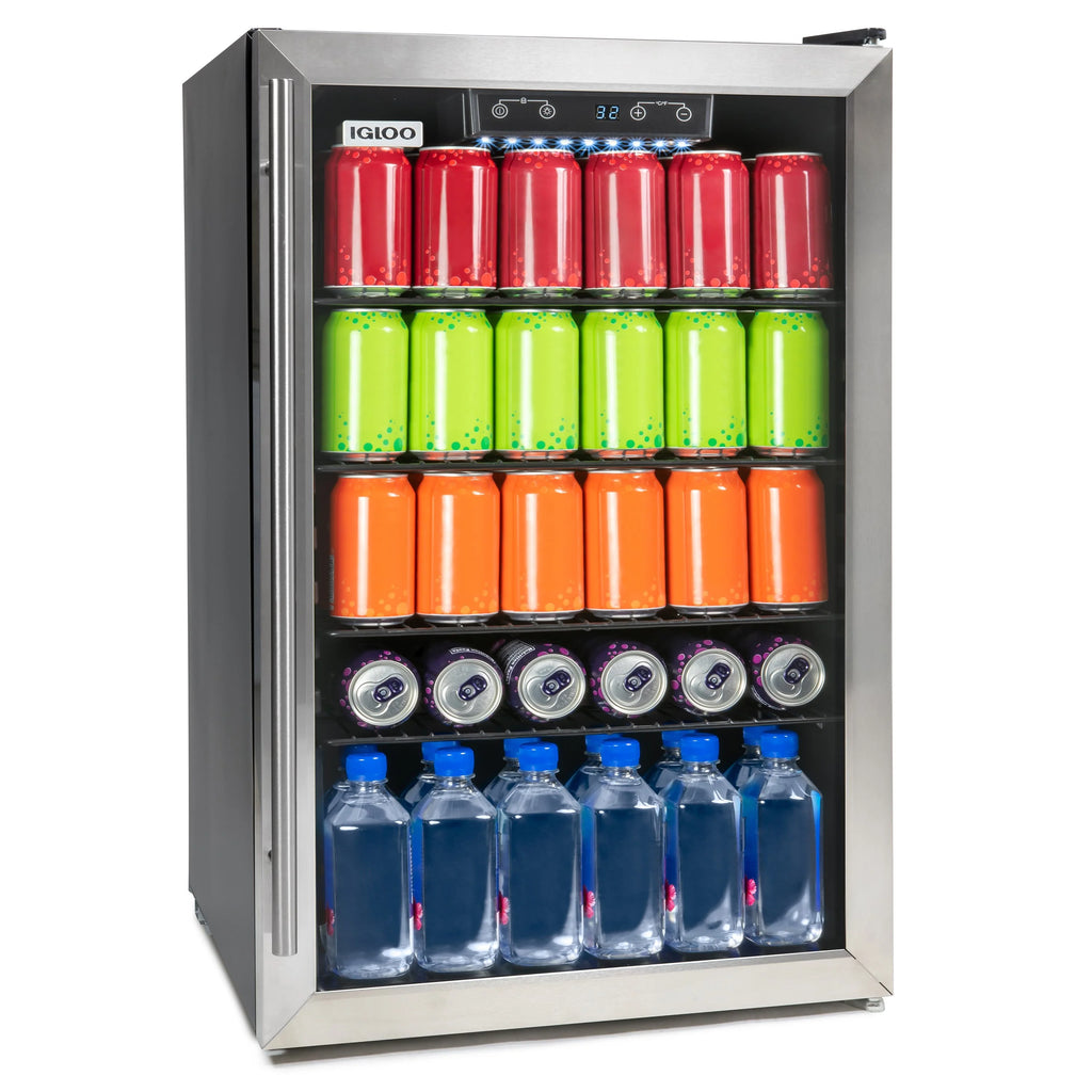 4.1 Cu. Ft. Stainless Steel Beverage Cooler Y855