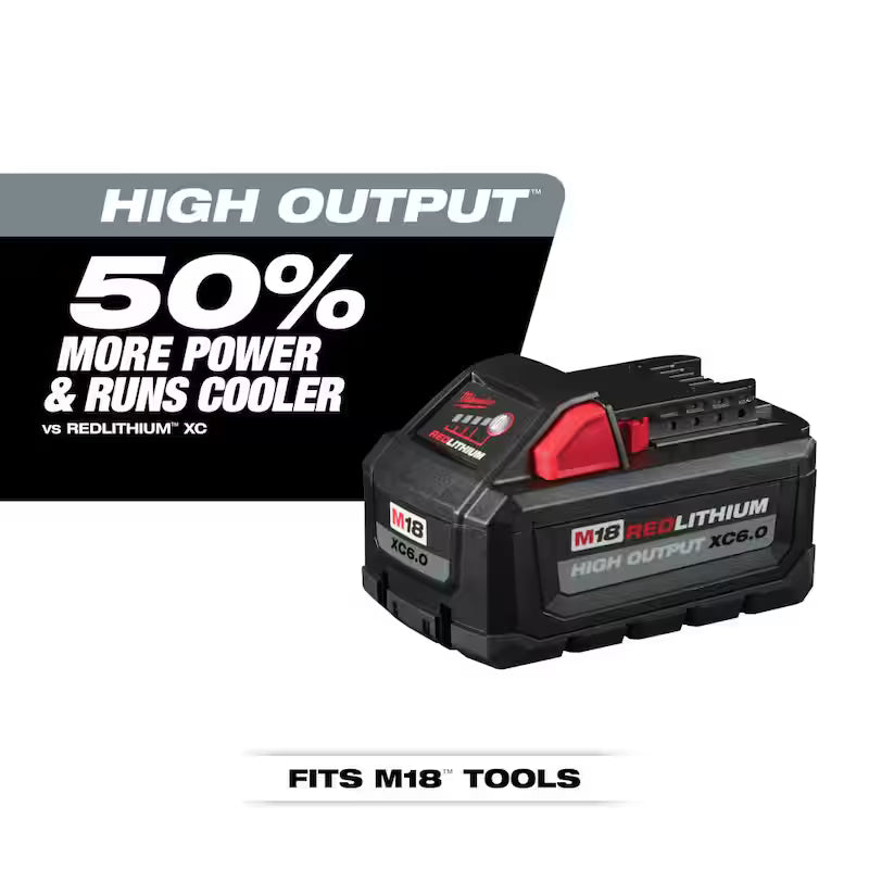 18V Lithium-Ion Brushless Cordless Deep Cut Band Saw Kit with Two 6.0Ah Batteries H769644