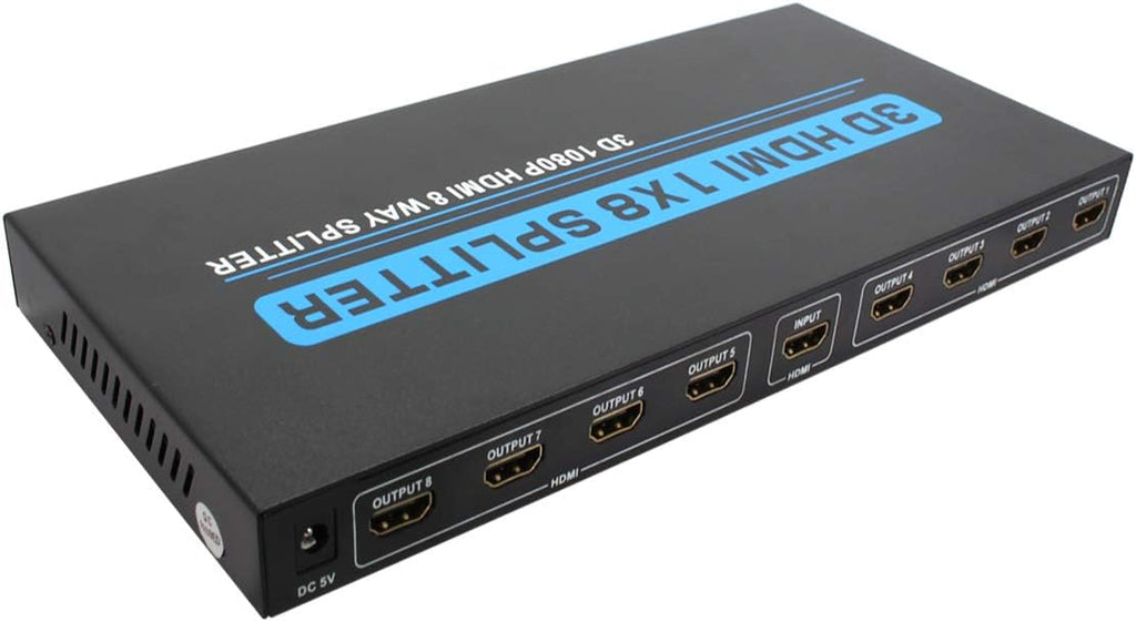 8 Ports HDMI Powered Splitter 4K x 2K Pack of 2 C764067