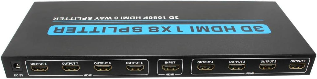 8 Ports HDMI Powered Splitter 4K x 2K Pack of 2 C764067