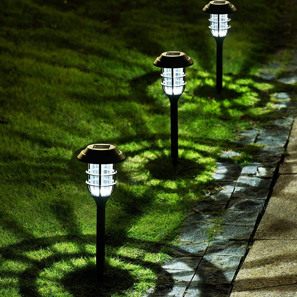 8 Pack Warm White Waterproof Solar Landscape Lights T48707