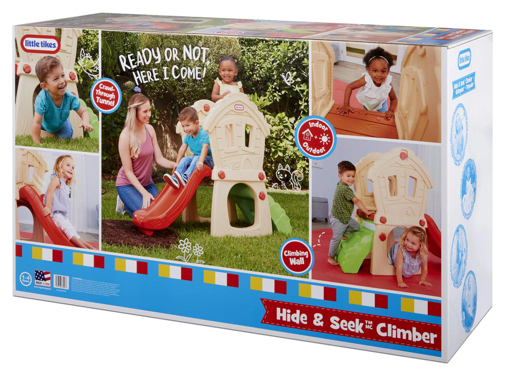 Indoor Outdoor Slide and Climbing Playset E33482
