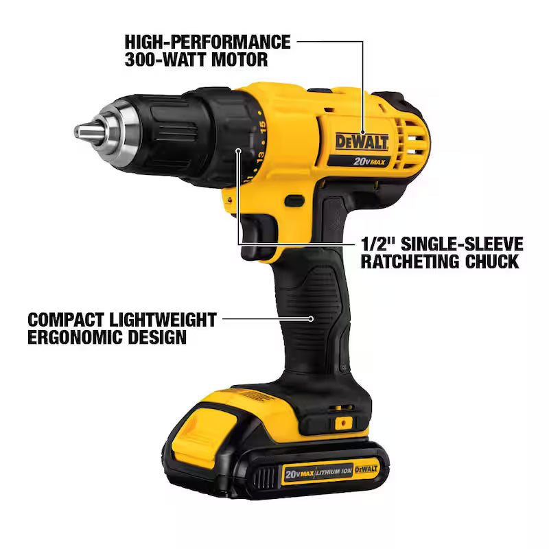 20V MAX Cordless 9 Tool Combo Kit with 2.0Ah Batteries and Charger O4062