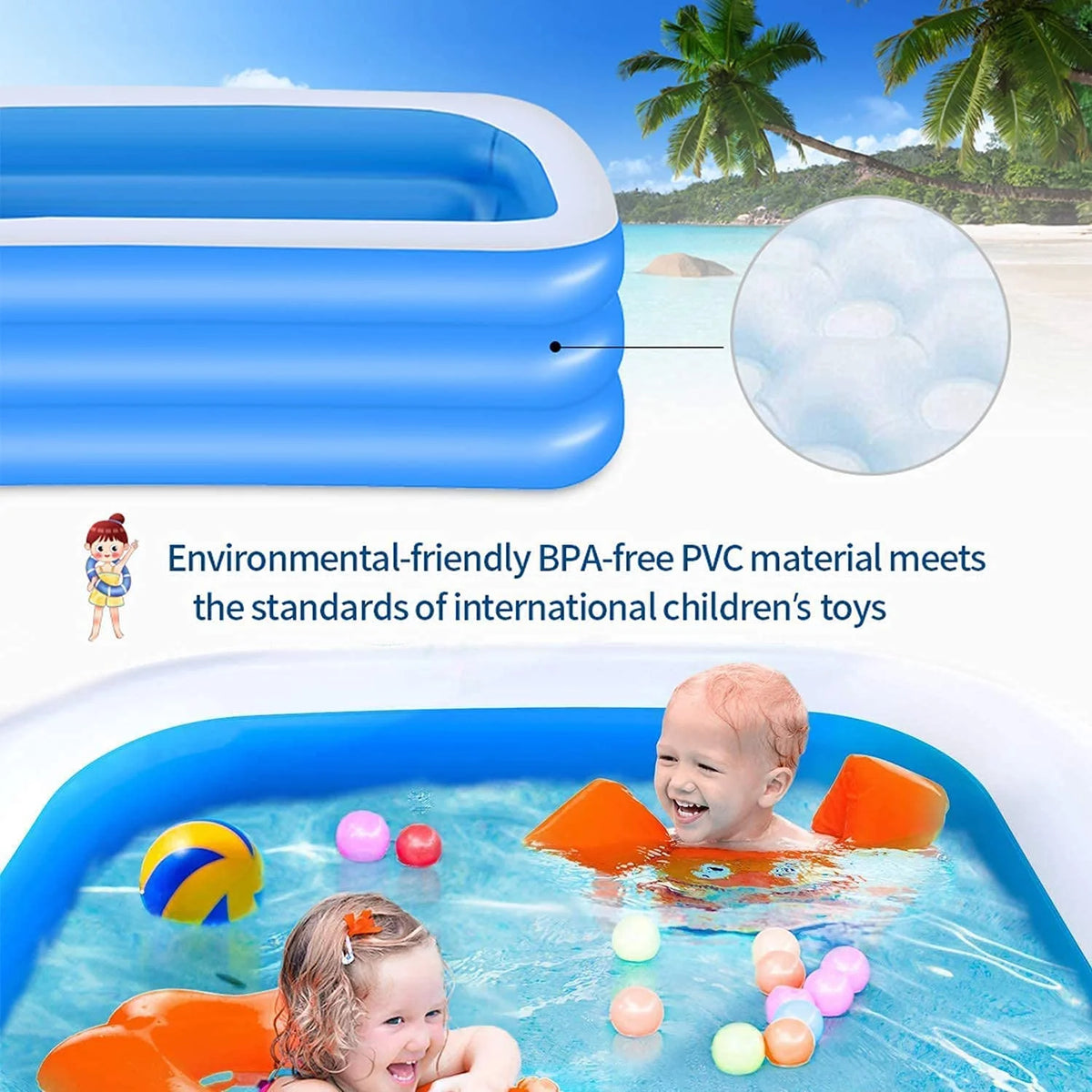 Inflatable Swimming Pool W583
