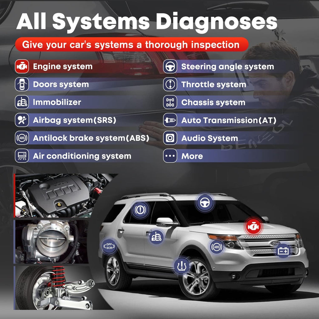 Bi-Directional OBD2 Diagnostic Scan Tool B6550