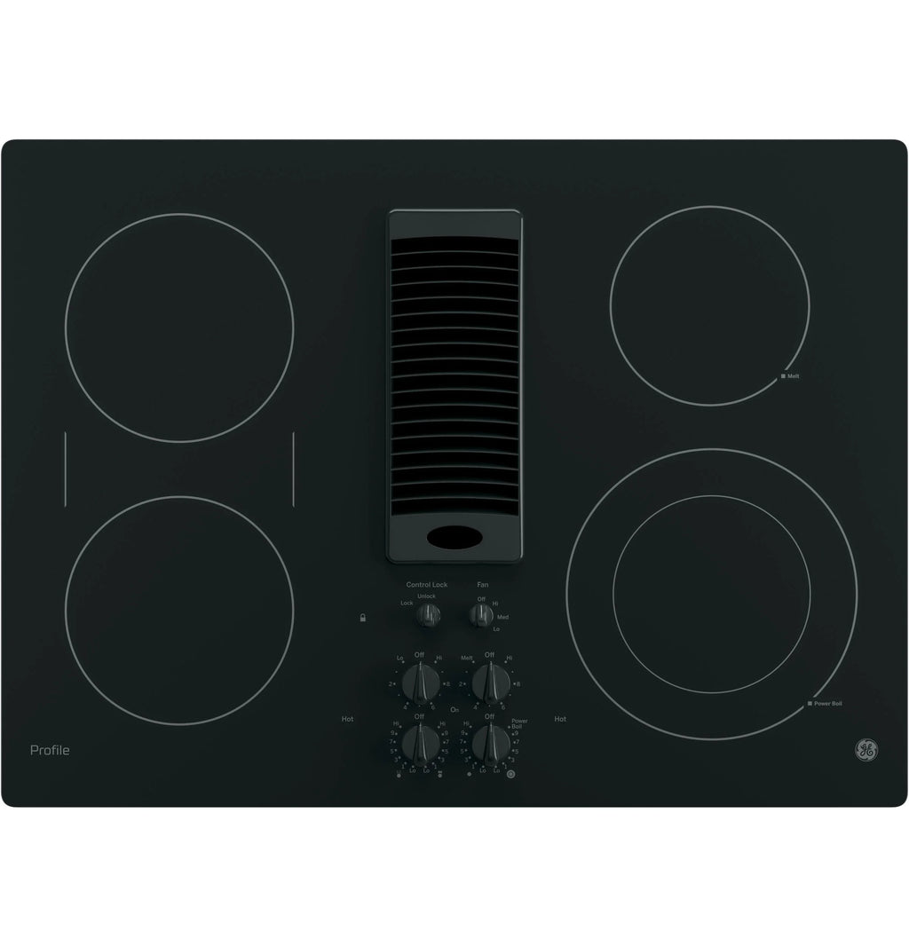 30 Inch Electric Smoothtop Cooktop Black P59163