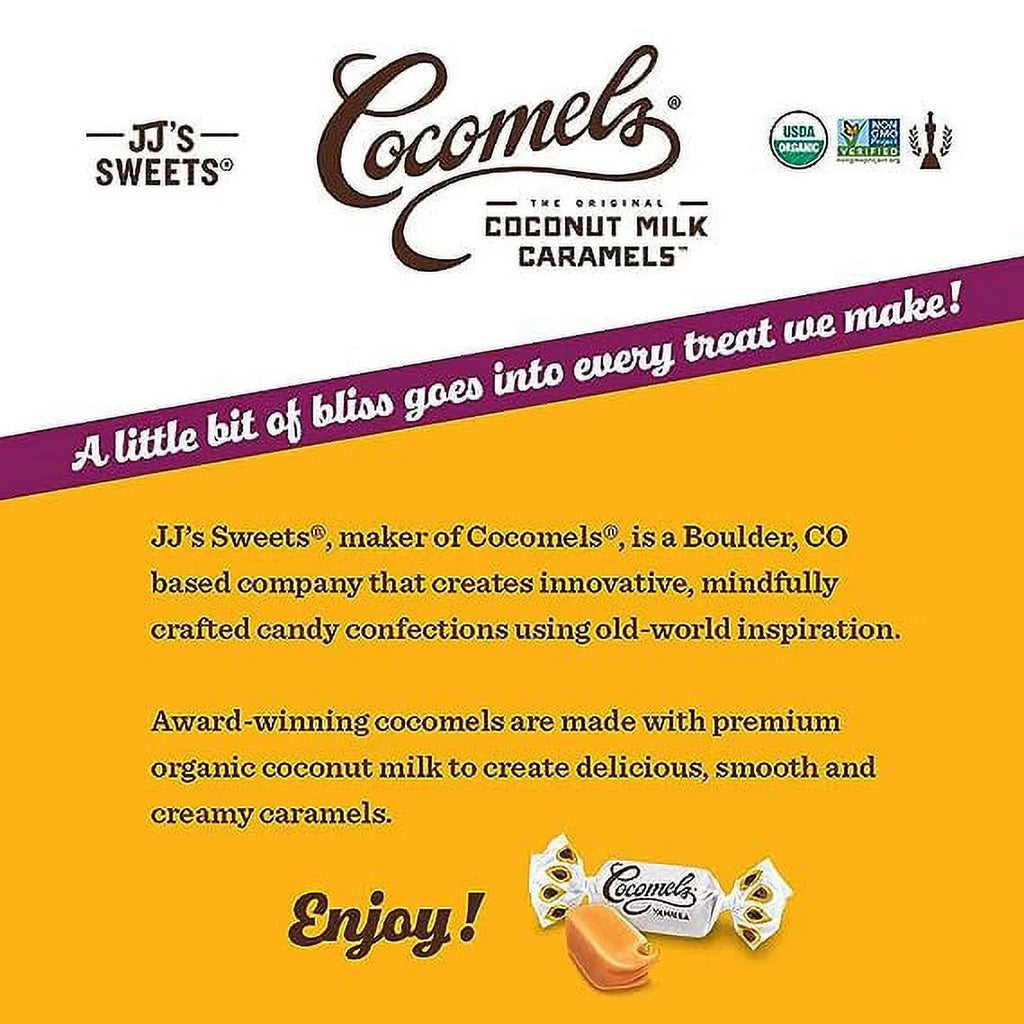 Organic Coconut Milk Caramels Vanilla 3.5 oz Pack of 4 I98684