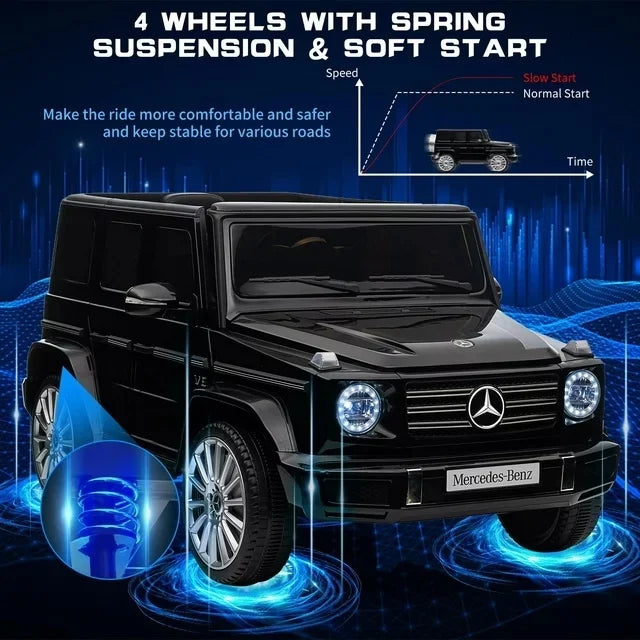 24V Black Kids Electric Ride on Car with Remote Control P557