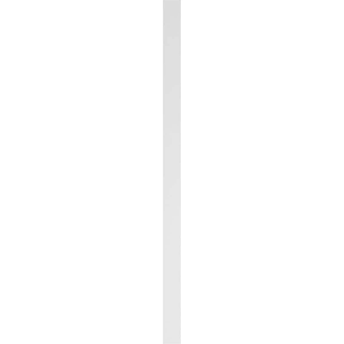 Raised Panel PVC Pilaster with Decorative Capital & Base (Pair) F3411