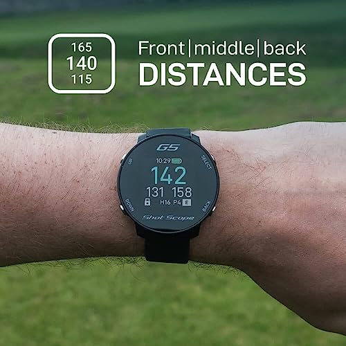 Gray GPS Golf Watch with 2 Watch Straps O873