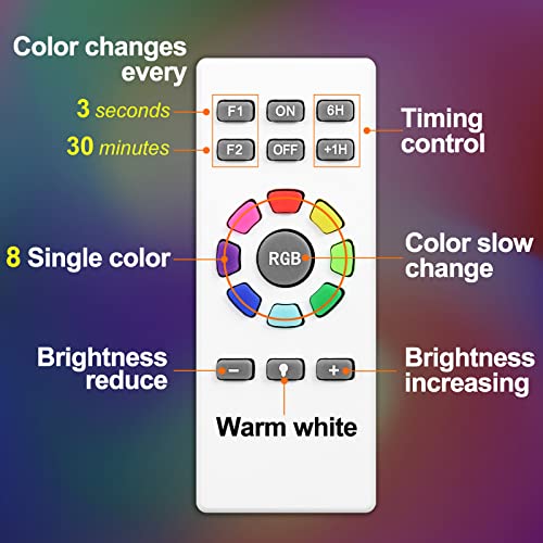 6 Pack Color Changing Solar Pathway Lights C401