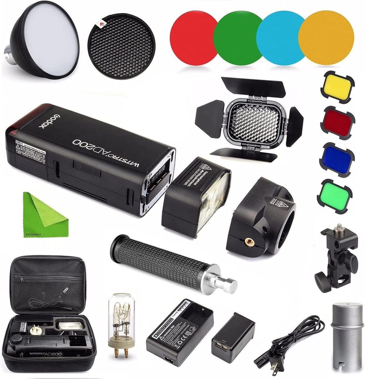 200Ws 2.4G TTL Cordless Monolight Flash Strobe O6906