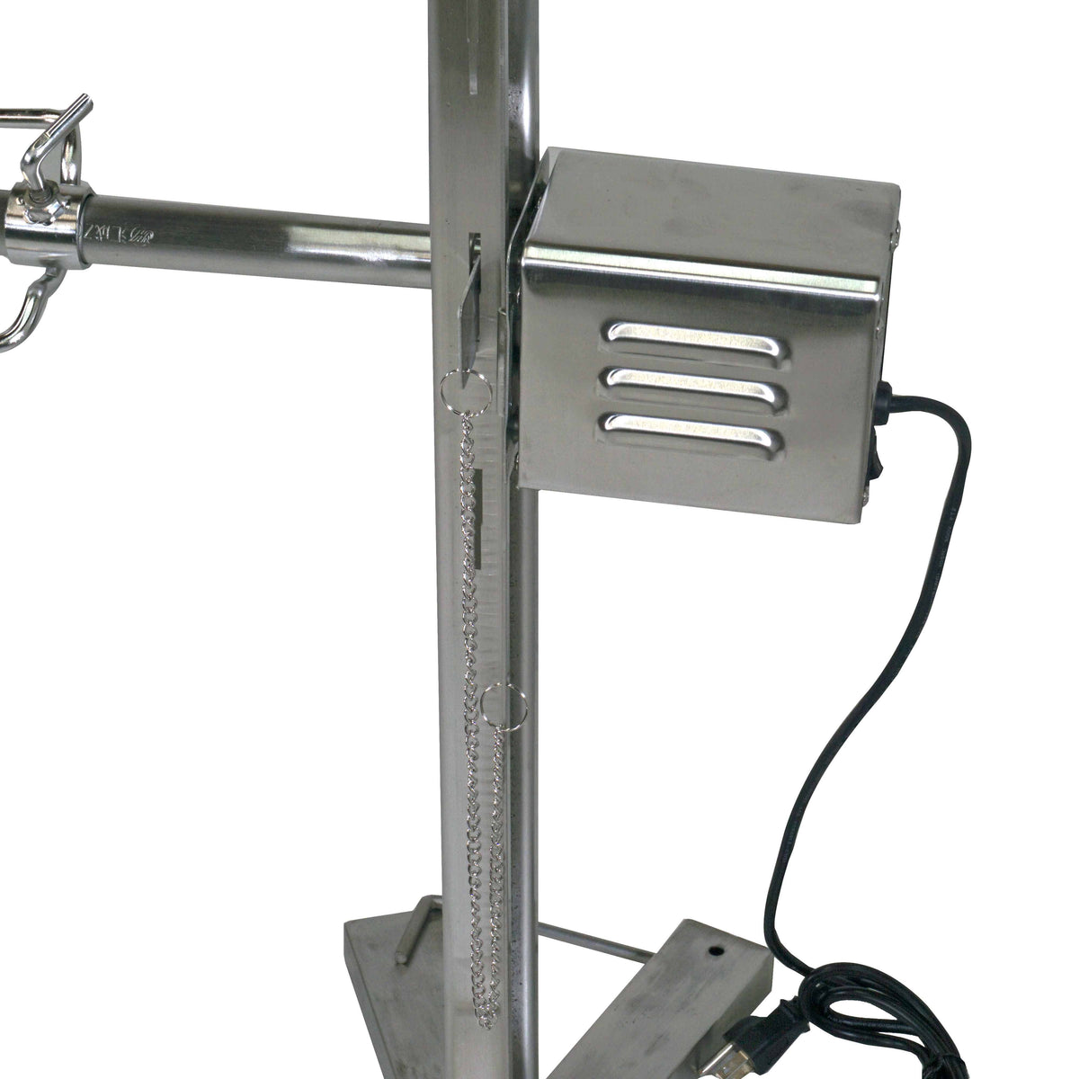 Stainless Steel Open Fire Rotisserie System Tripod Y466174