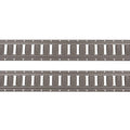 5' Painted Gray Horizontal E-Track - 2 Pack B66826