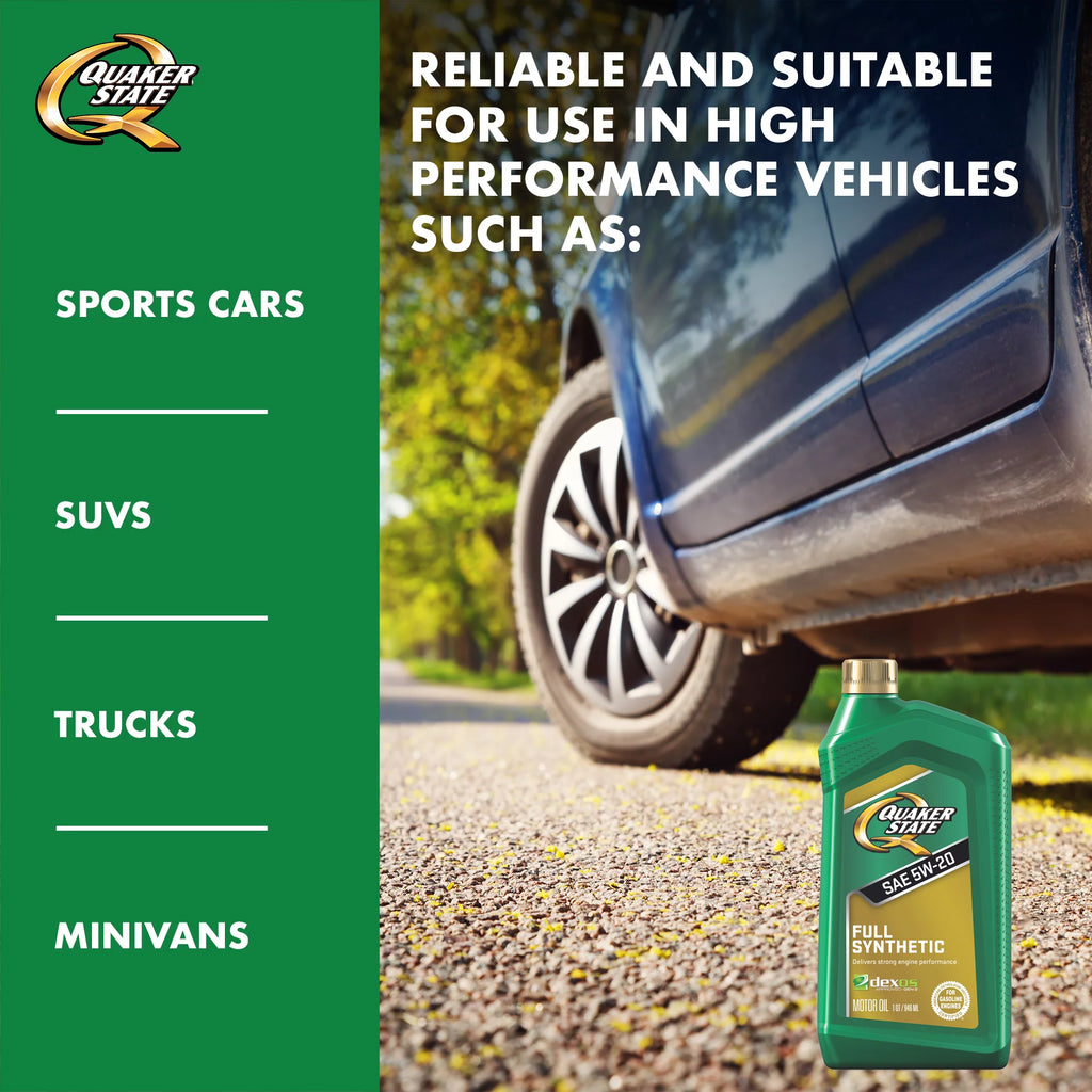 Full Synthetic 5W-20 Motor Oil, 1-Quart M103466