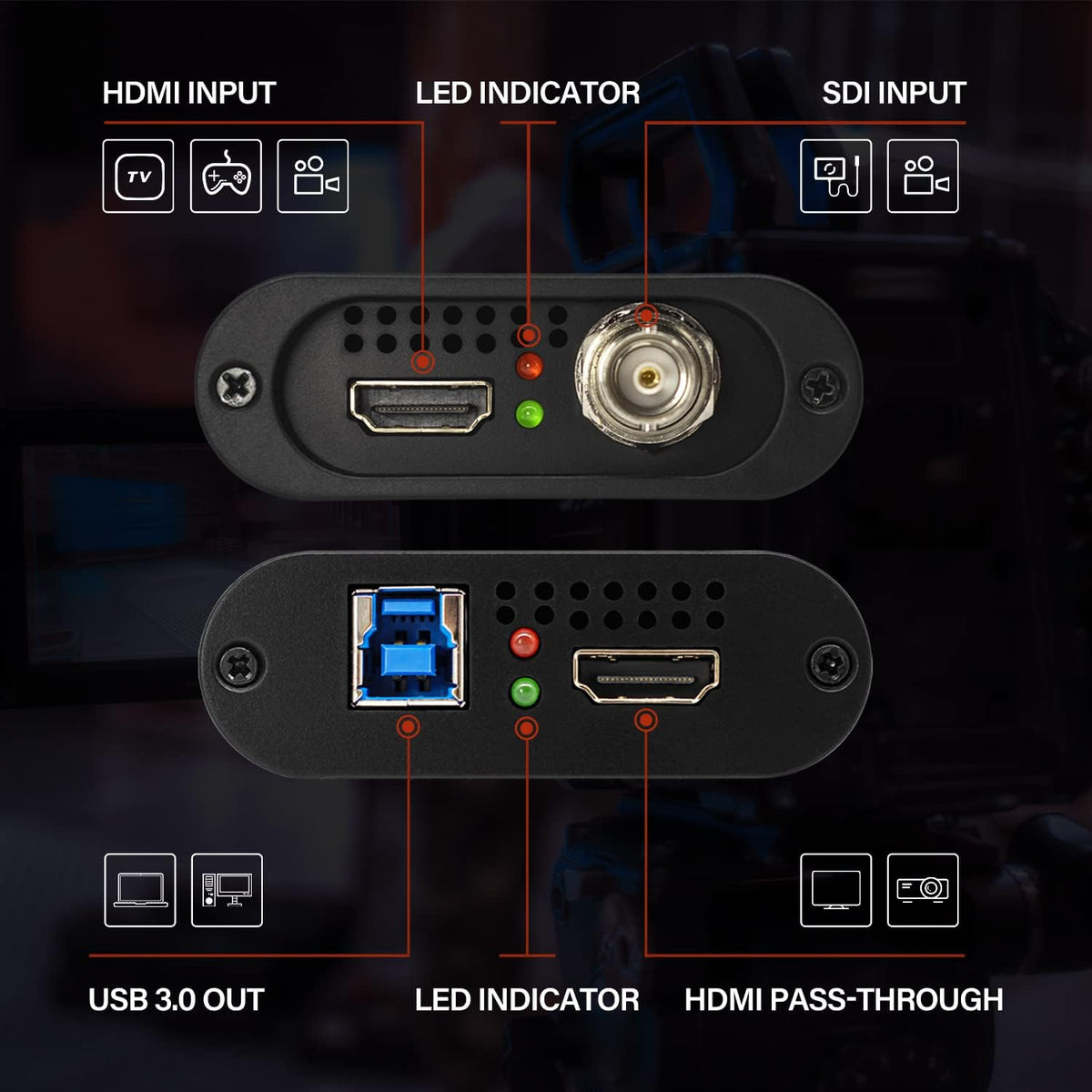 USB 3.0 HDMI SDI Video Capture Card B560