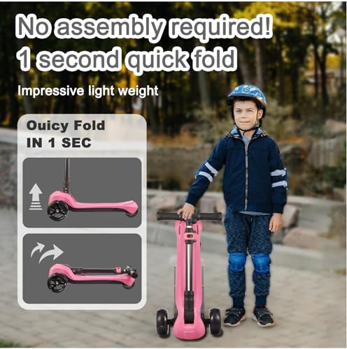 3 Wheel Electric Scooter with LED Display and Folding B83478