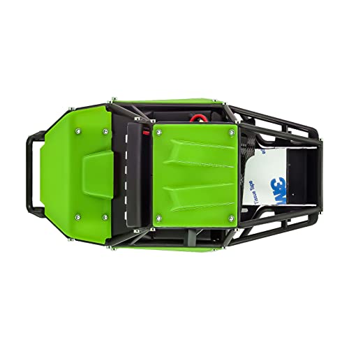 Green Nylon Rock Buggy Body Shell Chassis Kit for 1/24 RC Crawler Car G9704
