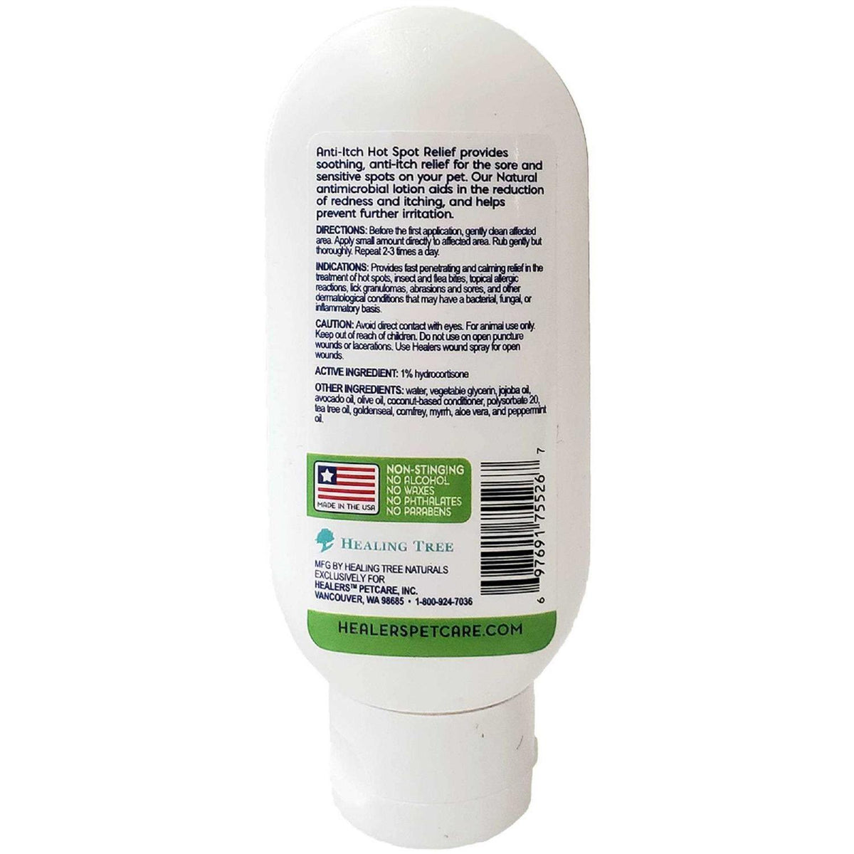 Anti-Itch Hot Spot Relief for Pets with Hydrocortisone Z254