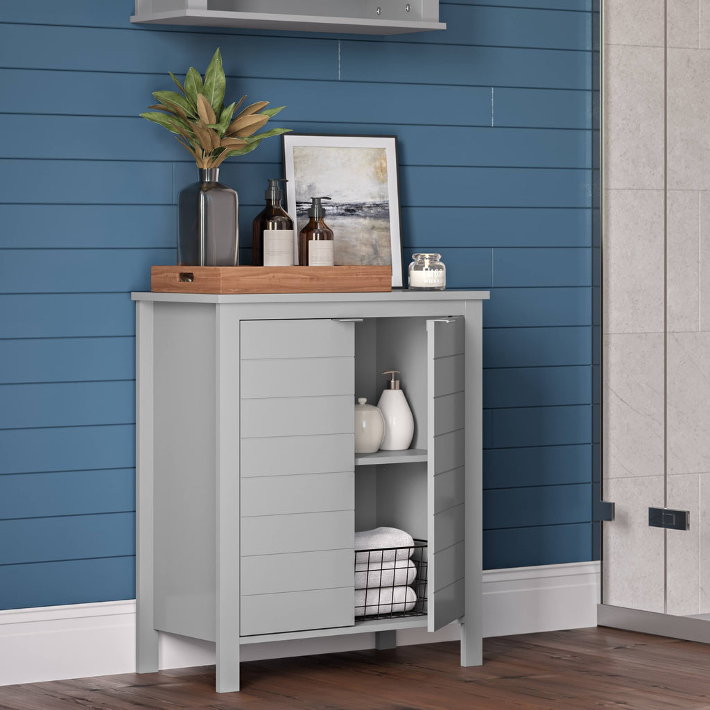 White 2 Door Floor Cabinet E772446